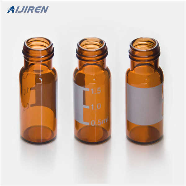 amber HPLC autosampler vials with inserts Aijiren